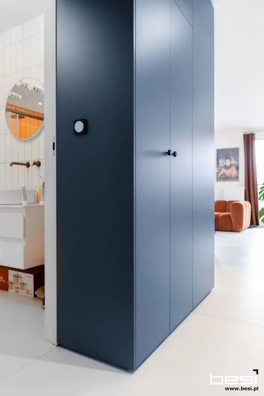 Mieszkanie w Katowicach — Bauhaus — Kuchnia i przedpokój