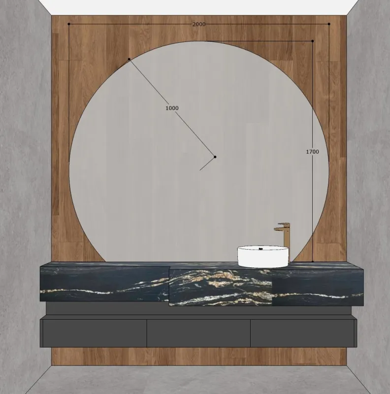 Projekt — Parter WC