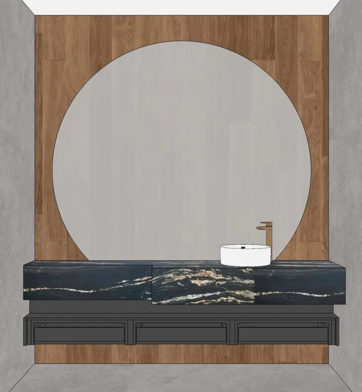Projekt — Parter WC