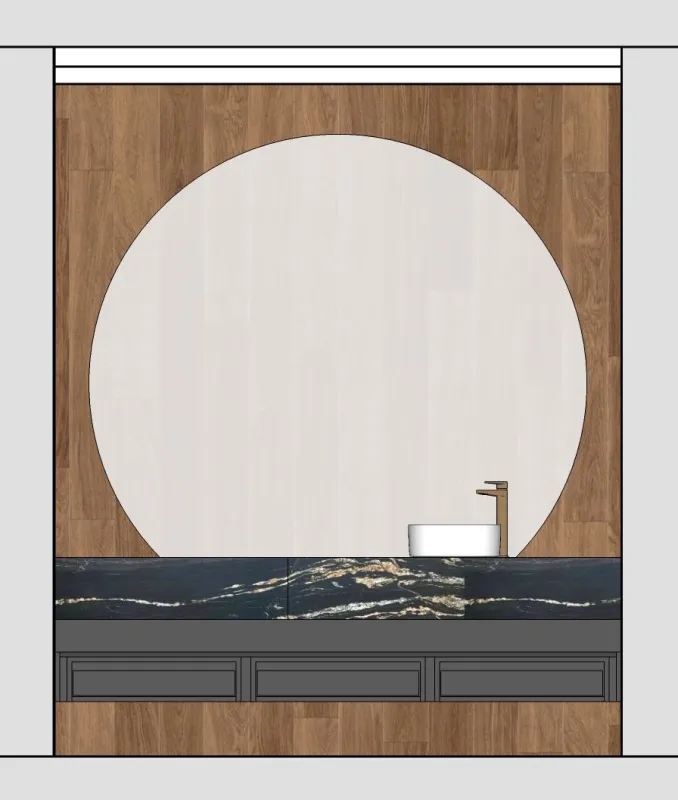 Projekt — Parter WC