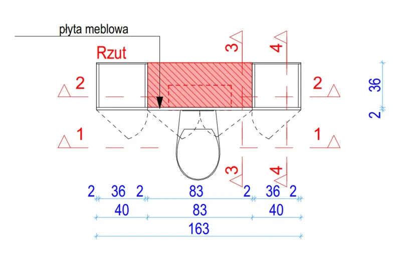Projekt — Łazienka