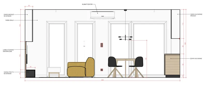 Projekt — Kuchnia i Salon