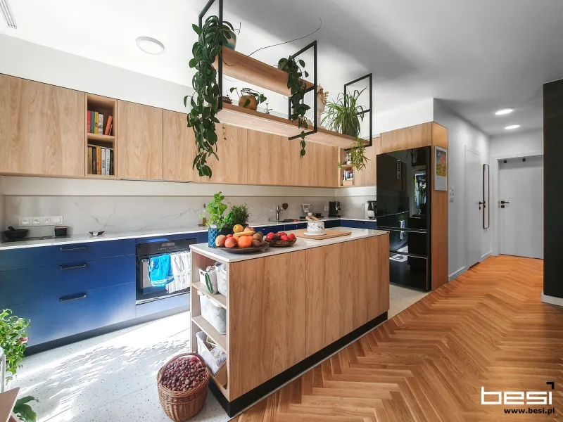 Mieszkanie w Gliwicach — loft — Kuchnia