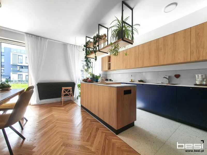 Mieszkanie w Gliwicach — loft — Kuchnia