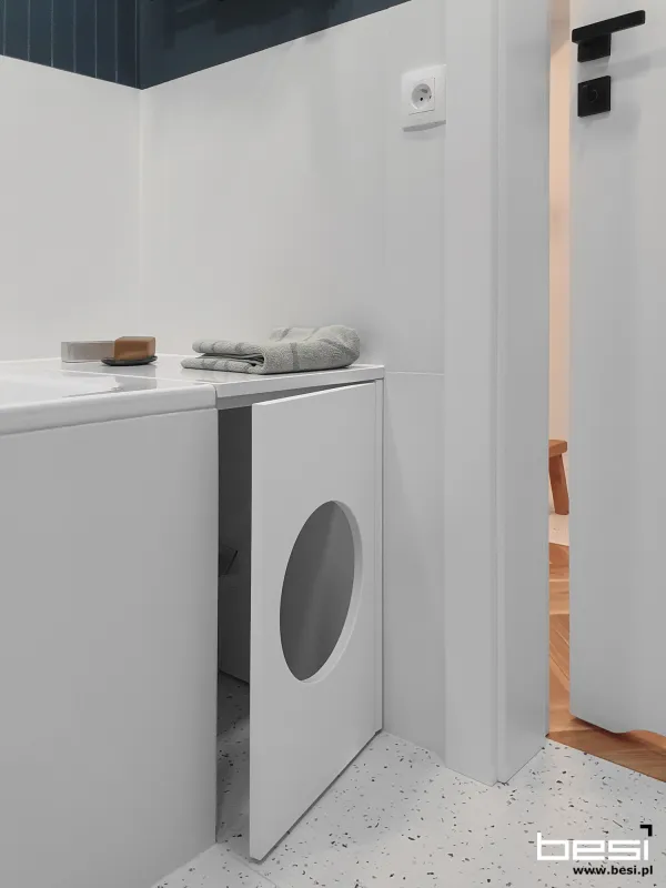 Mieszkanie w Gliwicach — loft — Łazienka