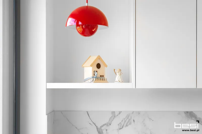 Kuchnia w Zbrosławicach — fornir dębu i Dekton — Kuchnia